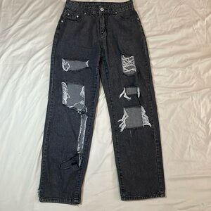 Black Ripped Jeans